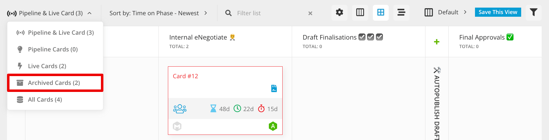 Archiving A Workflow Card - Classic Vintage Texture - Ultra HD